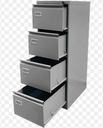 ARCHIVO GMS 4 GAVETA 9 1/2 X 13 PLATEADO GMS-FC-002-4D-PLATEADO