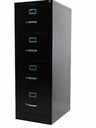 ARCHIVO GMS 4 GAVETA 9 1/2 X 13 NEGRO GMS-FC-002-4D-NEGRO