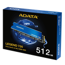 PR008820-DISCO SSD M2 ADATA 512GB LEGEND 700 PCIE GEN3 X4  2280