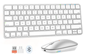 TECLADO Y MOUSE COMBO BLUETOOTH MEETION iKEY RECARGABLE INALAMBRIO 2.4Ghz, NEGRO ESPAÑOL
