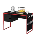 MUEBLE (PC) STARKEN GLASS TOP BLACK (CT-3619) (MUE316)