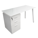 MUEBLE (PC) STARKEN GLASS TOP FULL WHITE (CT-3567AN) (MUE363)