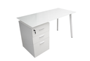 MUEBLE (PC) STARKEN GLASS TOP ESPRESSO (CT-3567AN)