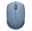MOUSE LOGITECH M170 INALAMBRICO OPTICO, RECEPTOR USB, GRIS AZULADO.