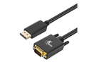 ADAPTADOR DISPLAYPORT MACHO A VGA UNNO/JAMA(AD1080BK)