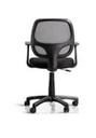 SILLA SECRETARIAL B1732 BLACK/BLACK