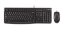 PR009663-COMBO TECLADO MK120 LOGITECH USB NUEVO